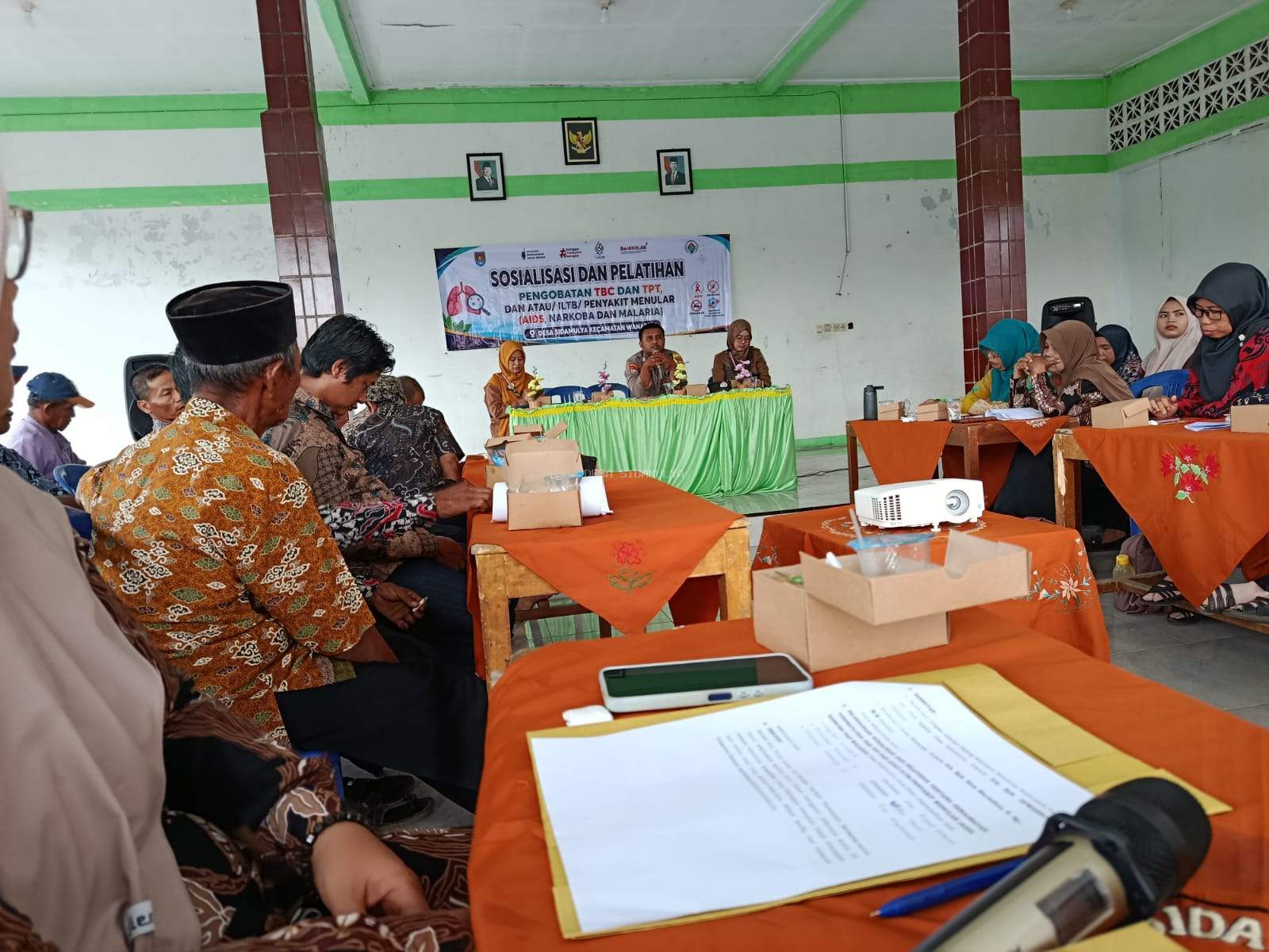 Sosialisasi dan Pelatihan Pengobatan TBC, TPT/ILTB serta Pencegahan Penyakit Menular Digelar di Desa Sidamulya